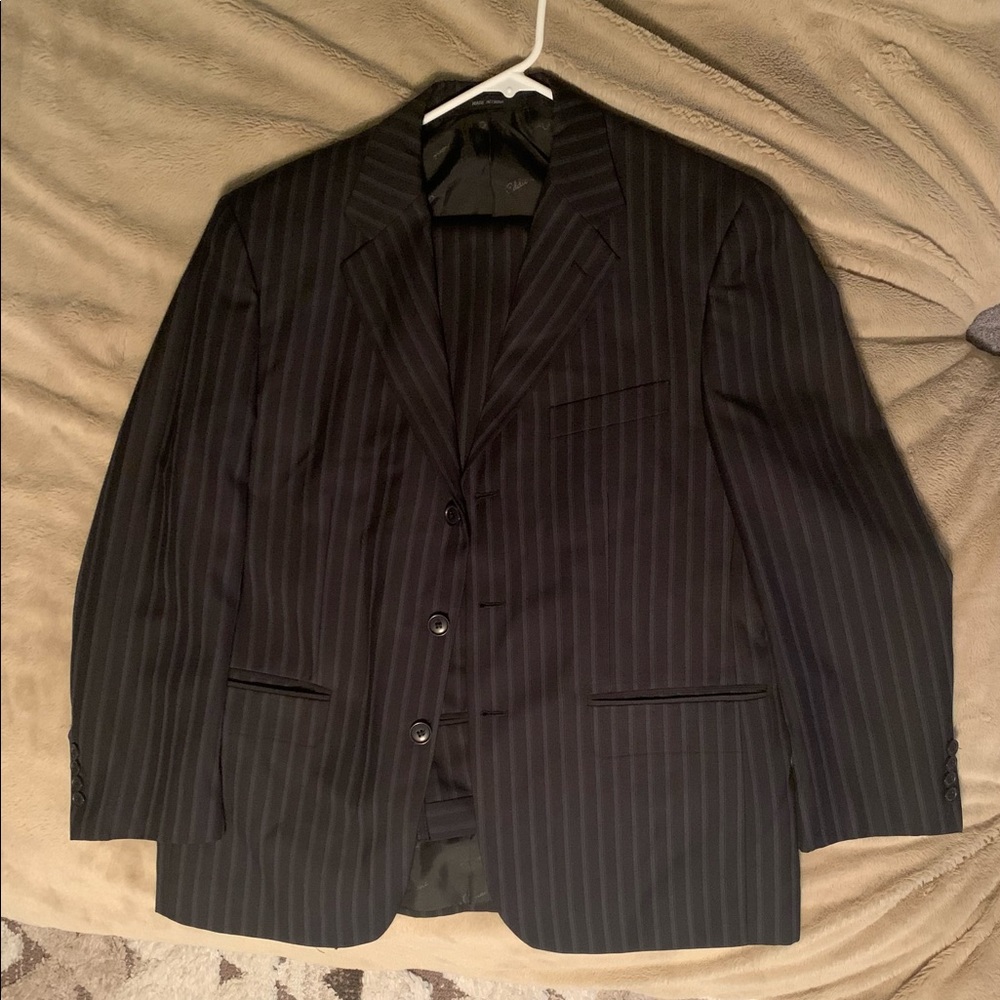 Men’s pin stripe suit
